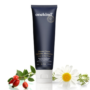Onekind Night Moisturizer for Face, Hydrating Dream Cream for Wrinkles, Night Cream for Women Anti Aging with Squalane, Rosehip & Shea Butter for Dry