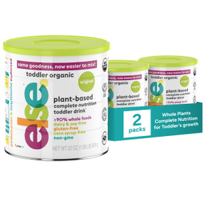 Else Nutrition Organic Toddler Formula, Plant-Based Original Nutritional Drink 1236 Months Dairy & Soy Free, Supports Immunity & Balanced Growth, 20