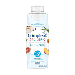 Compleat Pediatric 1.0mL, Nutritionally Complete Tube Feeding Formula, Unflavored, 24 Pack, Liquid