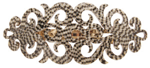 France Luxe Elysee Barrette - Classic - Opera Silver