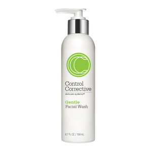 CONTROL CORRECTIVE Gentle Facial Wash, 6.7 Oz - Hydrates, Normalizes & Restores Balance, For Normal Or Combination Skin, Aloe Vera Based, Lightly Foa
