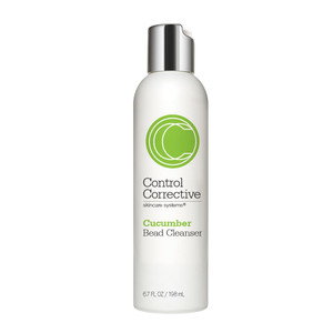 CONTROL CORRECTIVE Cucumber Bead Cleanser, 6.7 Oz - Modern, Refreshing, Gentle Scrub, All Skin Types, Gentle Daily Exfoliation With Natural Jojoba Be
