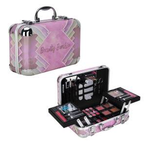 Ver Beauty Starter Carry-All Teen Makeup Kit Gift Set, Pink, 1 Count
