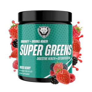 6AM Run | Super Greens Powder | Superfood Powder | Dietary Supplement | Vegetable Powder | Powder Drink Mix | Nutrient Dense Powder | Plant Based | O