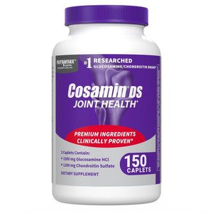 Nutramax Laboratories Cosamin® DS Joint Health Supplement with Glucosamine & Chondroitin for Adult Men & Women, Joint Supplement, 150 Caplets