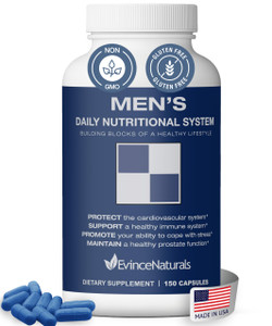 Evince Naturals Men's Daily Nutritional System, Multivitamin