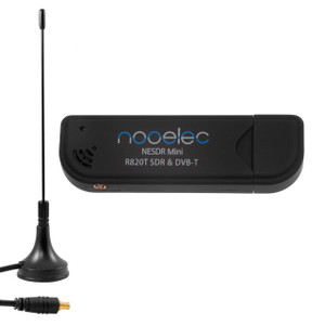 Nooelec NESDR Mini USB RTL-SDR & ADS-B Receiver Set, RTL2832U & R820T Tuner, MCX Input. Low-Cost Software Defined Radio Compatible with Many SDR Soft