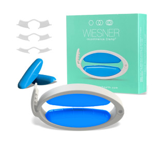 WIESNER Incontinence Clamp - Original Wiesner Male Incontinence Clamp - 3 Adjustable Sizes - Comfort and Confidence All Day Long - Wiesner Clamp - Cl