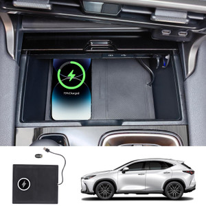 Compatible with Lexus RX 350FWD/350 AWD/350h AWD Car Wireless Charging Pad,Fast Charging fit for iPhone 17 16 15 14/12/13