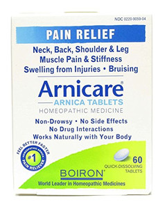 Boiron Arnicacare Arnica Tablets 60 ea (Pack of 3)