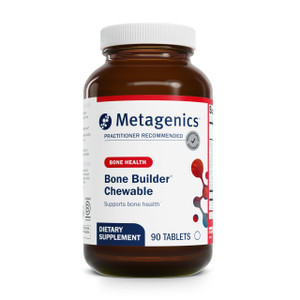 Metagenics Bone Builder Chewable Supplement- Calcium, Vitamin D & Magnesium for Bone Strength & Teeth Health* - Supports Cardiovascular & Immune Func