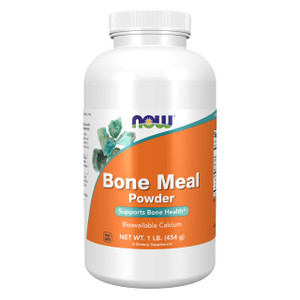 NOW Foods Bone Meal,1-Pound (Pack of 2)