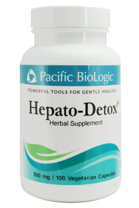 Pacific BioLogic - Hepato-Detox 500 mg 100 caps