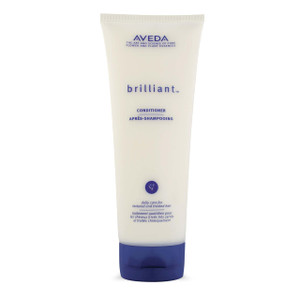 Aveda Brilliant Conditioner | Hydrating, Detangling, Smoothing Conditioner | Adds Shine | with Jojoba and Babassu Oils | for All Hair Types, 6.7 Fl O