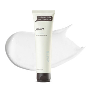 AHAVA Dead Sea Mineral Hand Cream, Original, Hand Moisturizer For Dry Cracked Hands, Light and Fast Absorbing, For All Skin Types 5.1 Fl Oz.