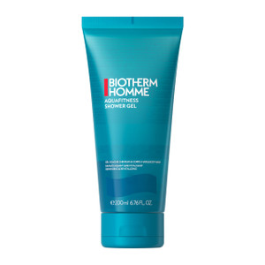 Biotherm Homme Aqua Fitness Shower Gel, a Shower Gel for Men, with Biotech Plankton, Cleanses and Hydrates Body & Hair, Refreshing and Revitalizing F