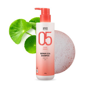 AMOS PROFESSIONAL Repair Cica Shampoo | Damaged Hair Shampoo | Hair Clinic Protein Shampoo | Help Untangle Hair and Repair Split Ends | Korea Salon B