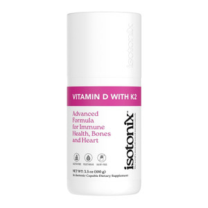 Isotonix Vitamin D with K2  Promotes Calcium Utilization, Maintain Bone Health & Immune Support, Isotonic Powder, Vegetarian, Gluten-Free (30 Servin