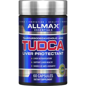ALLMAX TUDCA+ - 60 Capsules - Liver & Gut Health - Gluten Free & Non-GMO - 60 Servings