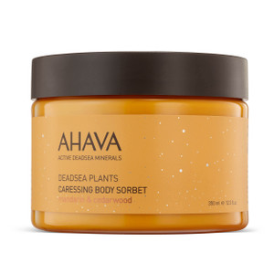 AHAVA Dead Sea Plants Caressing Body Sorbet, Mandarin & Cedarwood - Hydrate & Refreshes Skin, Enhances Suppleness, Envelops in Energizing Sensation,