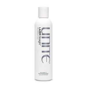 UNITE Hair  LAZER Straight Relaxing Fluid  Anti-Frizz Smoothing Cream for Sleek, Straight, Shiny Hair  Loosens Waves, Controls Flyaways & Adds Lig