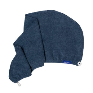 AQUIS Hair Wrap Hair-Drying Tool, Water-Wicking, Ultra-Absorbent Recycled Microfiber, 10''x29''