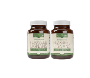 Lignans For Life Flaxseed Lignans for Dogs + SDG - Omega 3 Fatty Acids, High Fiber Antioxidants - Helps Improve Shiny Coat, Digestive & Heart Health