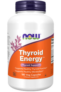 NOW Foods: Thyroid Energy, 180 Vcaps (Pack of 2)