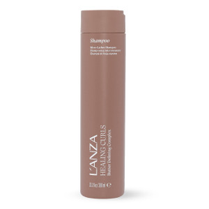 L'ANZA Healing Curls Butter Shampoo - Curly Hair Shampoo for a Creamy, Color-Safe Cleanse and Refreshed Curls - Paraben and Sulphate Free Shampoo (8