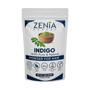 Zenia Indigo Powder (Indigofera Tinctoria) | Hair/Beard Dye Color 2lbs (908g) | 100% Pure & Natural | No Preservatives