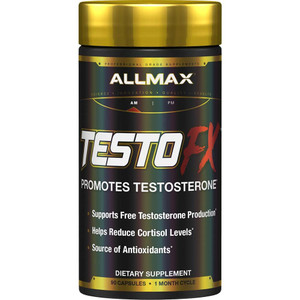 ALLMAX Nutrition TESTOFX Xtreme Testosterone Booster for Men, Tribulus Terrestris, Ashwagandha, Tongkat Ali, Supports Strength, Energy & Vitality, Es