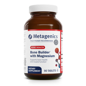 Metagenics Bone Builder with Magnesium - for Comprehensive Bone Strength & Wellness* - with Calcium, Vitamin D & Chelated Magnesium for Quick Absorpt
