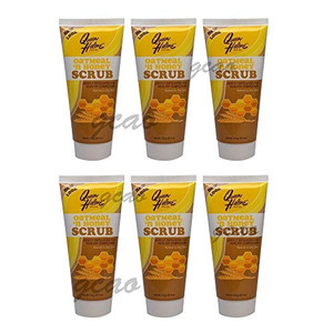Queen Helene Oatmeal N Honey Facial Scrub 6oz. Tube (6 Pack)
