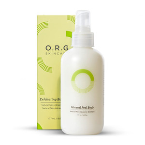 ORG Body Scrub Deep Gel Exfoliator for Glowing and Smooth Skin - Korean Exfoliating Peel Skincare - Natural Cruelty Free Formulation for Sensitive Sk