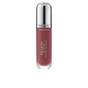 Revlon Ultra HD Metallic Matte Liquid Lipcolor, Liquid Lipstick, Shine 2 Fl Oz (Pack of 1)