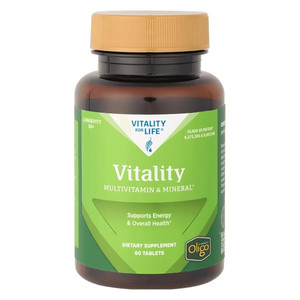 Melaleuca Multivitamin & Mineral Longevity Supplement for Men & Women 50+, Powered by Oligo (60 Tablets)  Supports Energy & Overall Health / Organic