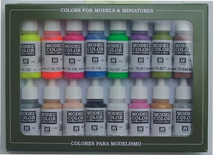 Vallejo Acrylic Wargames Special Set #12, 17ml, 0.57 Fl Oz (Pack of 16)