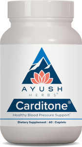 Ayush Herbs Carditone - Natural Heart Health Supplement for Women & Men, BP Formula, Holistic Heart Support with Rauwolfia, Arjuna, Calcium, and Magn