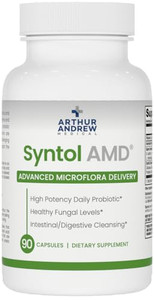 Arthur Andrew Medical, Syntol, 3-in-1 Formula with Probiotics, Prebiotic Fiber & Yeast Cleansing Multi-Enzymes, 90
