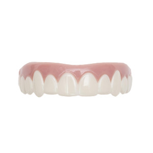 Imako Premium Cosmetic Uppers - 1 Pack - Small, Bleached White - DIY Smile Makeover - Made in USA