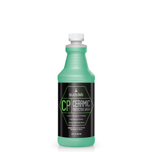 Suds Lab CP Ceramic Protective Wash, Hydrophobic Finish Car Wash Soap, Water Activated Easy To Use Water and Dirt Repelling Cleaner And Finish Treatm