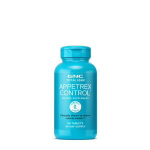 GNC Total Lean Appetrex Control, Clinically Shown to Reduce Calorie Intake, 60 Tablets