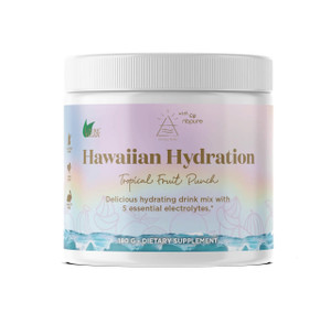 nbpure Earthy Andy Hawaiian Hydration  Natural Electrolyte Drink Mix For Active Families - 5 Balanced Electrolytes, Digestion-Friendly, Natural Deli