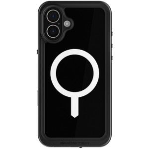 Ghostek Nautical Slim Apple iPhone 16 Plus Case Waterproof - Built-in Screen and Camera Lens Protector, Compatible with Apple MagSafe Accessories Des