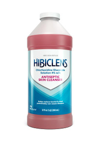 Hibiclens  Antimicrobial and Antiseptic Soap and Skin Cleanser  32 oz  for Home and Hospital  4% CHG, Packaging May Vary