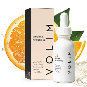 VOLIM Bright & Beautiful Vitamin C Facial Serum, Anti-Aging Face Serum for Women