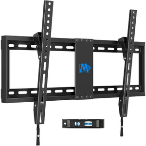 Mounting Dream TV Wall Mount for Most 37-75 Inch TVs, Universal Tilt TV Mount Fit 16", 18", 24" Stud with Loading Capacity 132lbs, Max Vesa 600 x 400