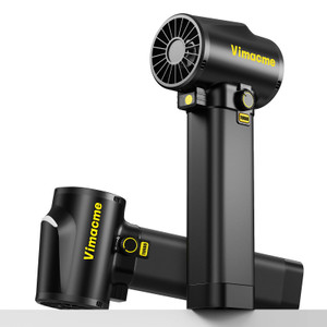 Vimacme Car Dryer Air Blower,Handheld Jet Dry Blower,1600g Instant Thrust,Infinitely Variable Speed,64MM Turbo Fan with 4000mAh Battery & Charger for