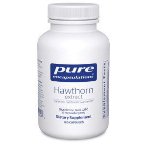 Pure Encapsulations Hawthorn Extract | Crataegus Oxyacantha Hypoallergenic Supplement for Cardiovascular System Support | 120 Capsules