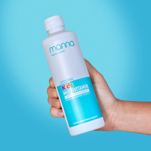 Manna Vitamins Evolved Liposomal Kids Multivitamin - Vitamin D3 & Vitamin A - Vitamin B12 & Vitamin C Supplement - Children's Liquid Multivitamin - I